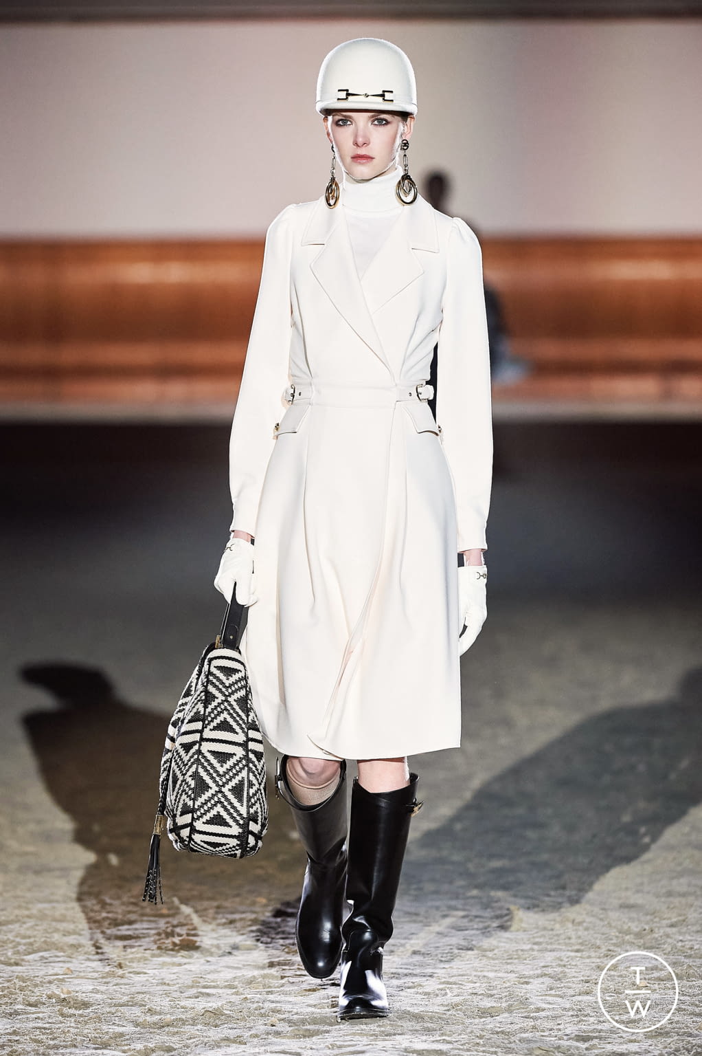 Fashion Week Milan Fall/Winter 2021 look 52 from the Elisabetta Franchi collection womenswear