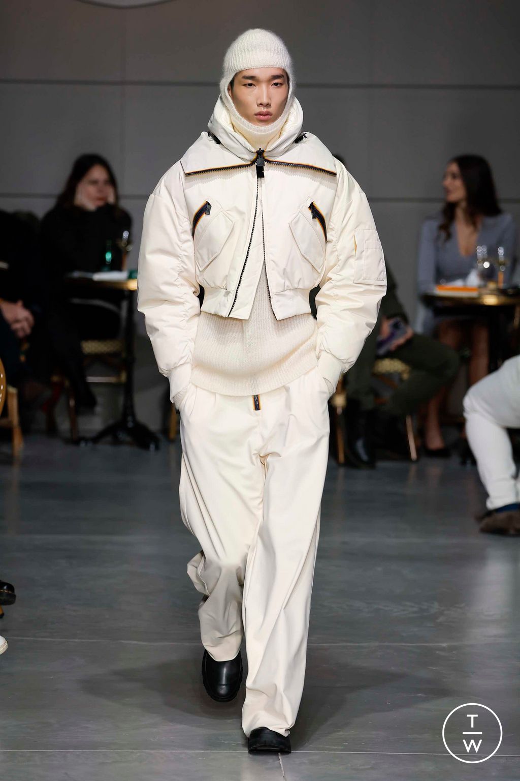 Fashion Week Milan Fall/Winter 2023 look 10 from the K-WAY R&D collection 男装