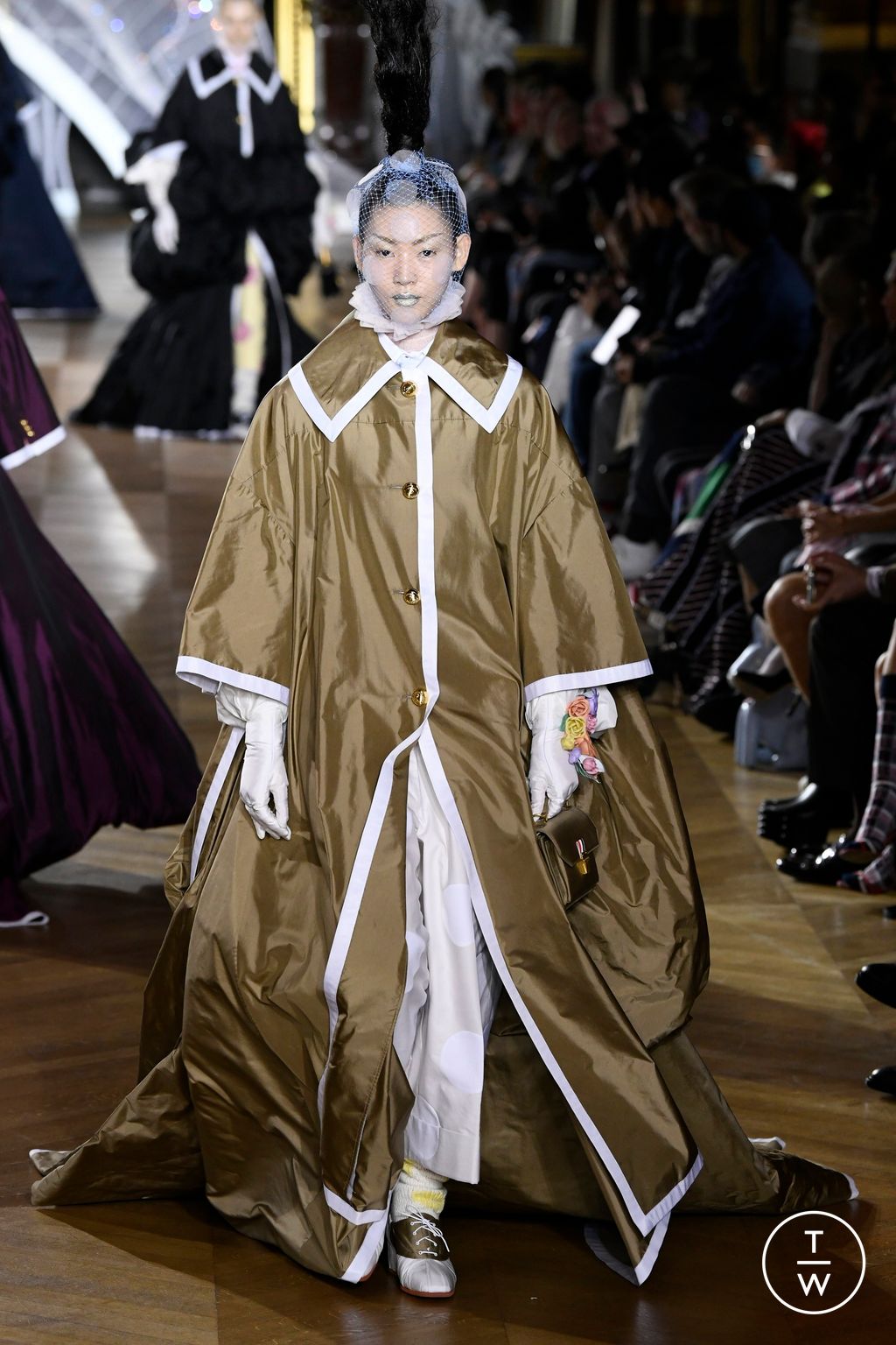 Fashion Week Paris Spring/Summer 2023 look 20 from the Thom Browne collection 女装