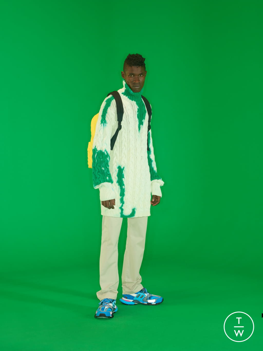 Fashion Week Paris Resort 2019 look 54 de la collection Balenciaga menswear