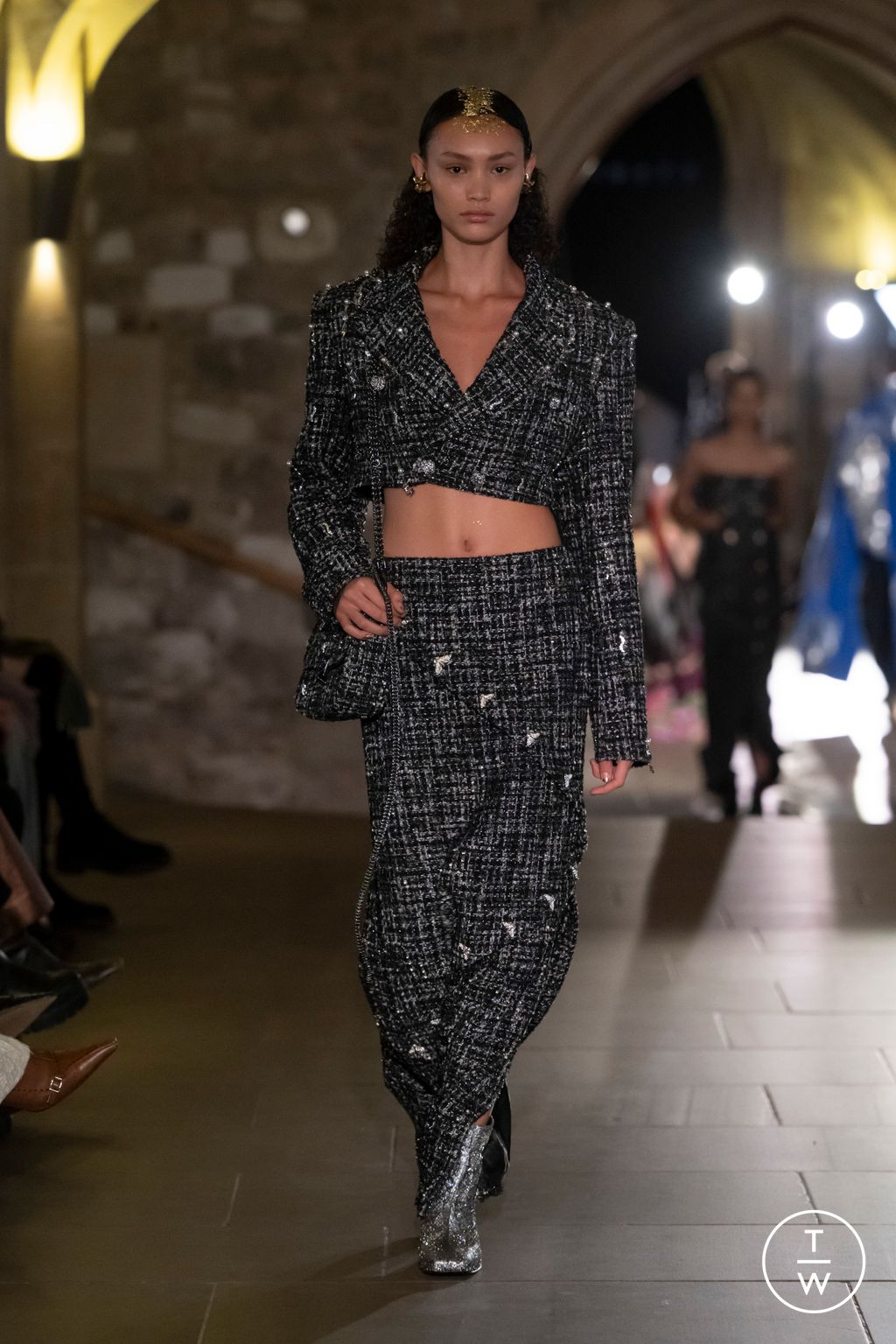 Fashion Week London Fall/Winter 2024 look 54 from the MITHRIDATE collection womenswear