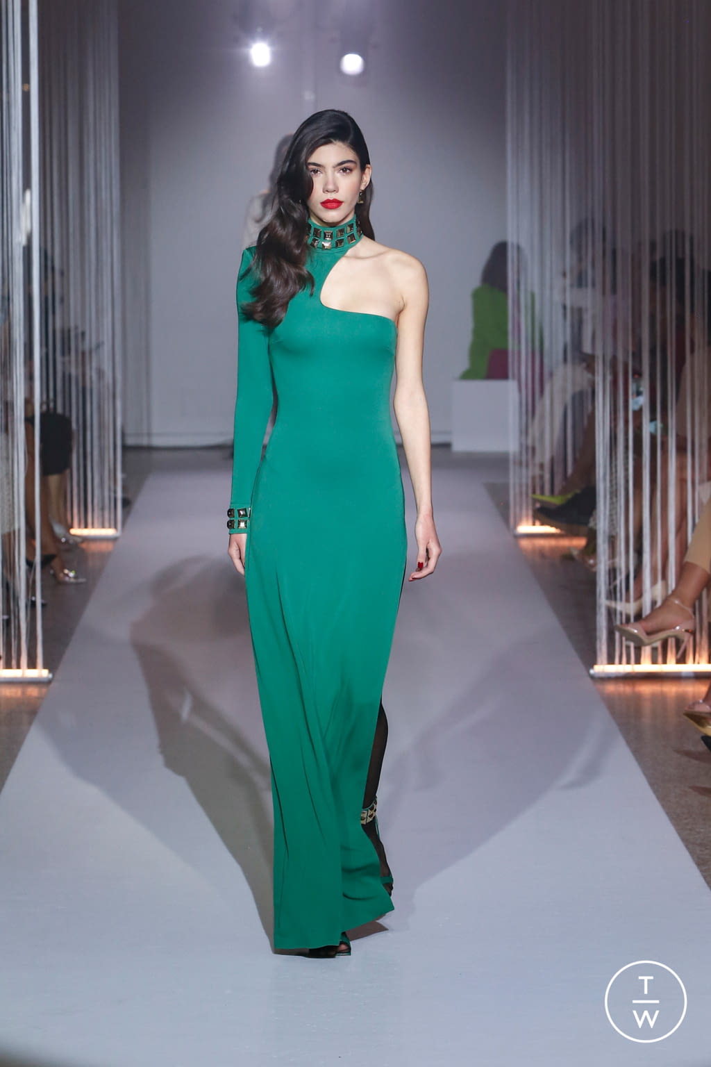 Fashion Week Milan Fall/Winter 2022 look 53 from the Elisabetta Franchi collection womenswear