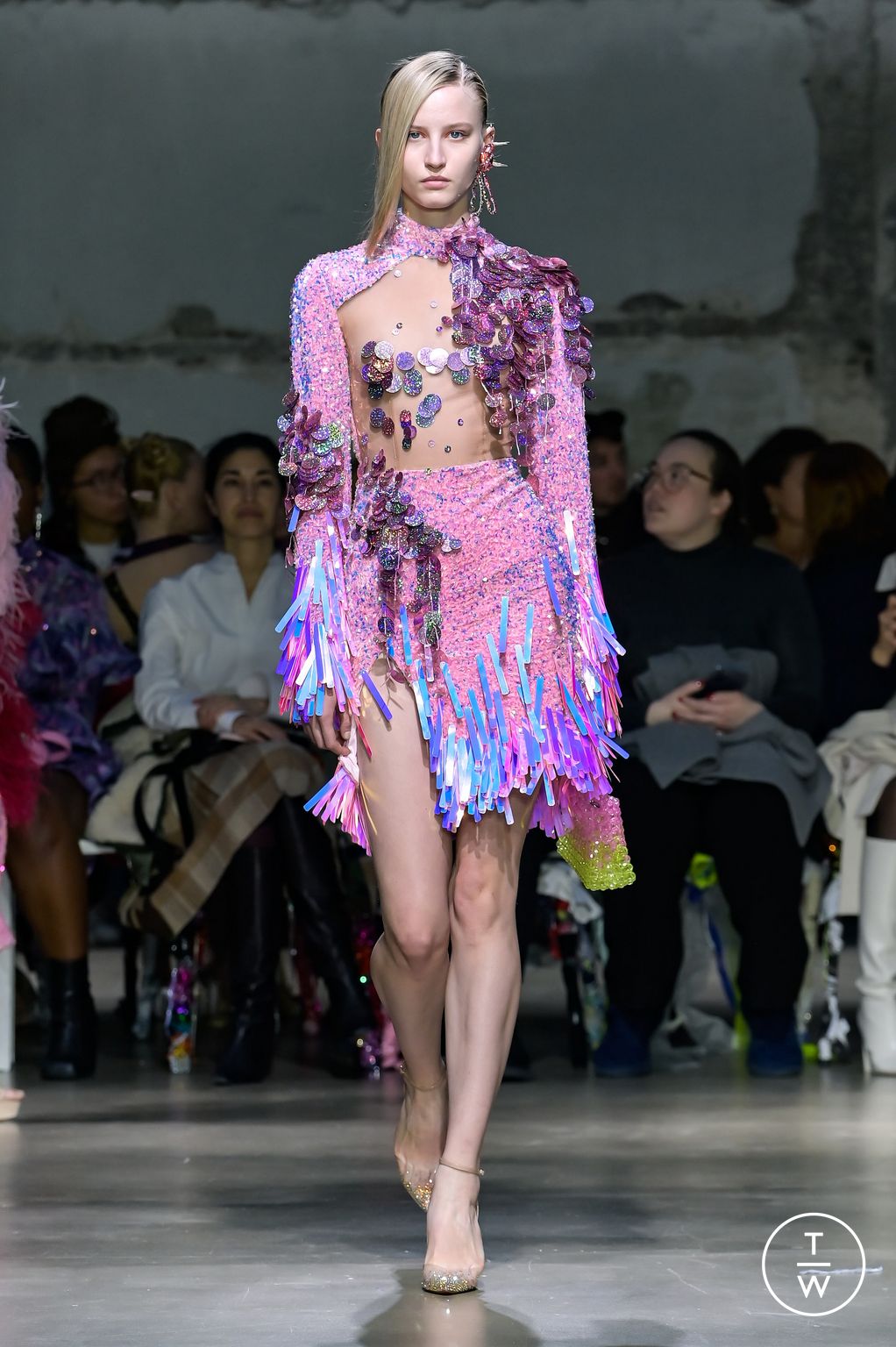 Fashion Week Paris Spring/Summer 2023 look 11 from the Germanier collection womenswear