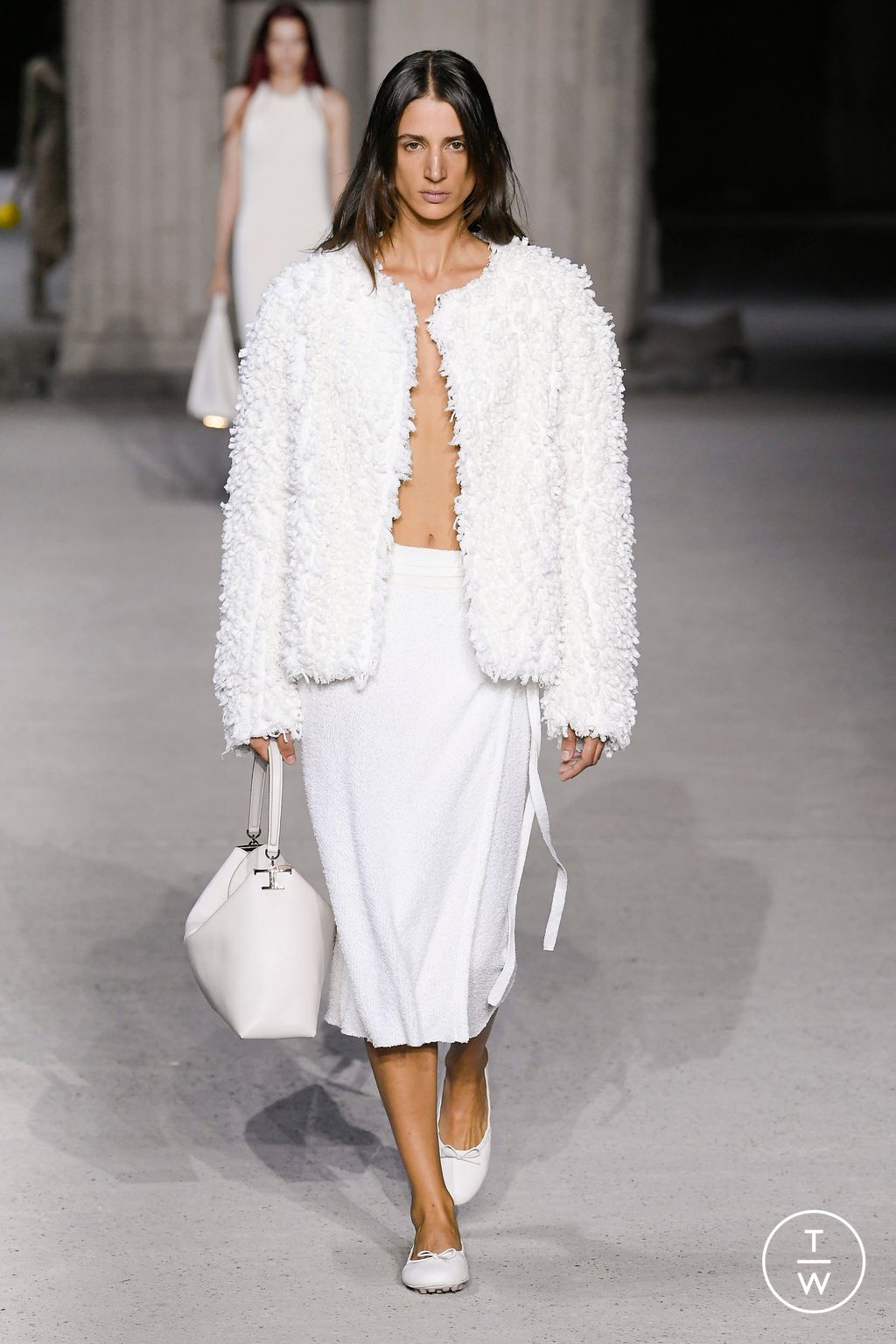 Fashion Week Milan Spring/Summer 2023 look 7 from the Tod's collection 女装