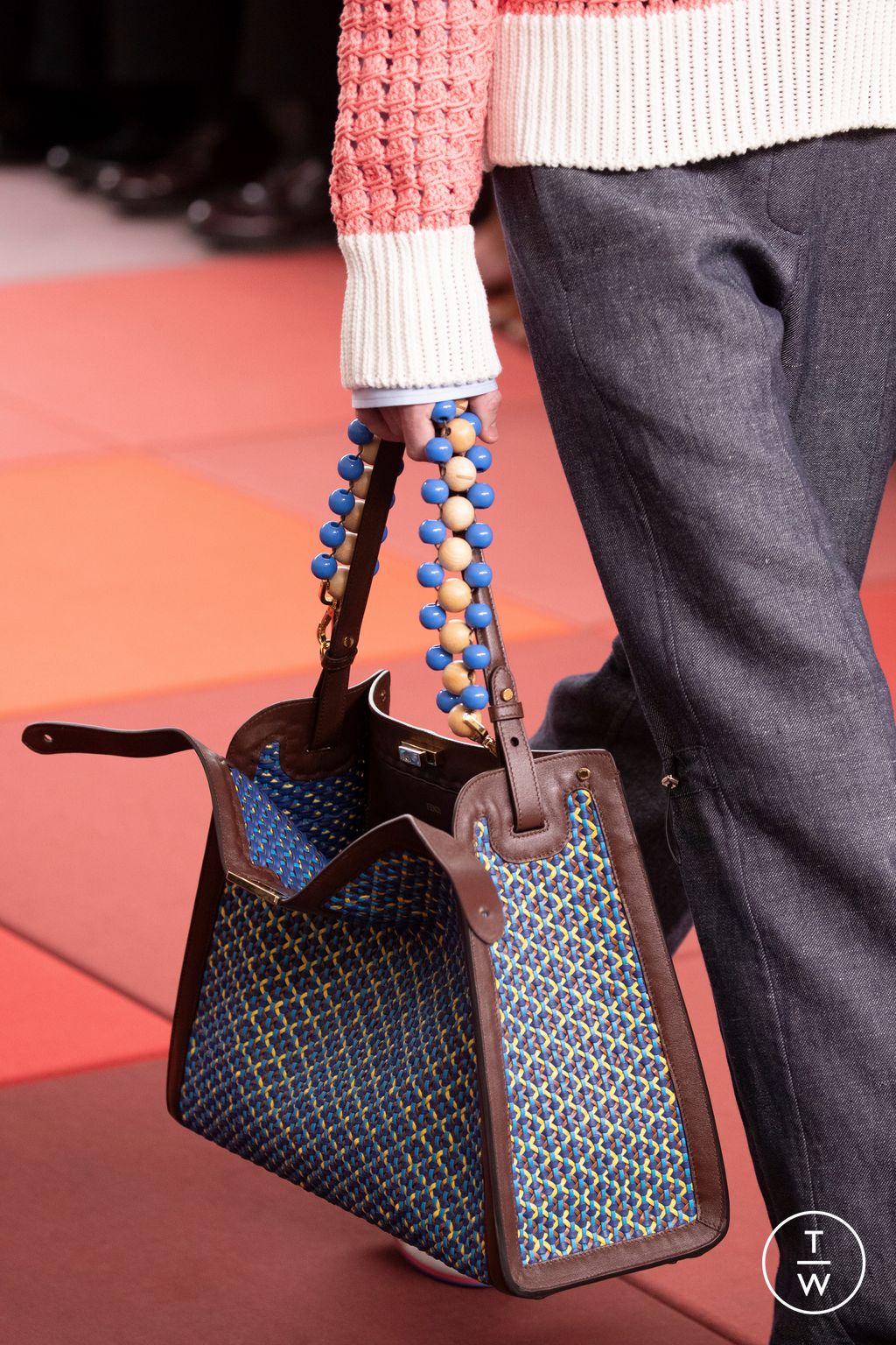 Fashion Week Milan Spring/Summer 2026 look 158 from the Fendi collection womenswear accessories