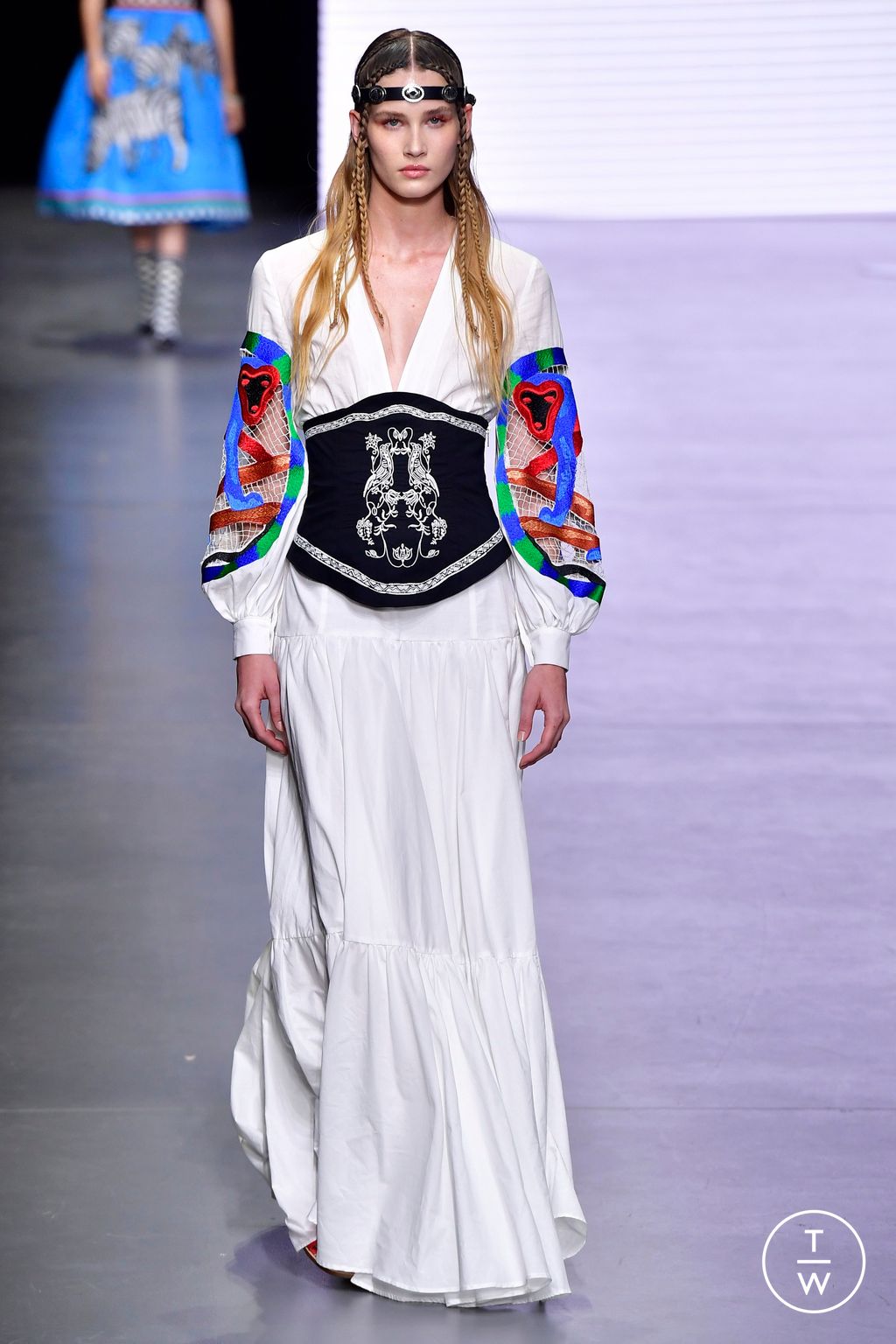Fashion Week Milan Spring/Summer 2023 look 14 de la collection Stella Jean womenswear