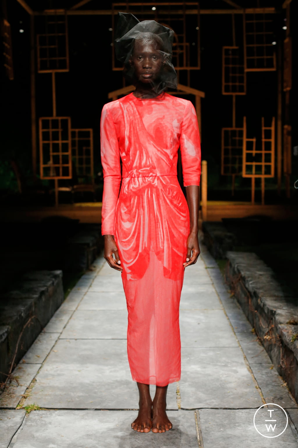 Fashion Week New York Spring/Summer 2022 look 54 de la collection Thom Browne womenswear
