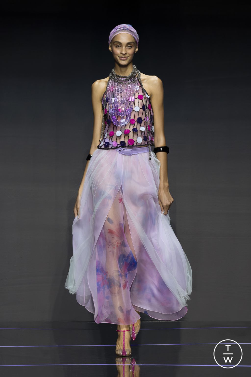Fashion Week Milan Spring/Summer 2024 look 54 de la collection Emporio Armani womenswear