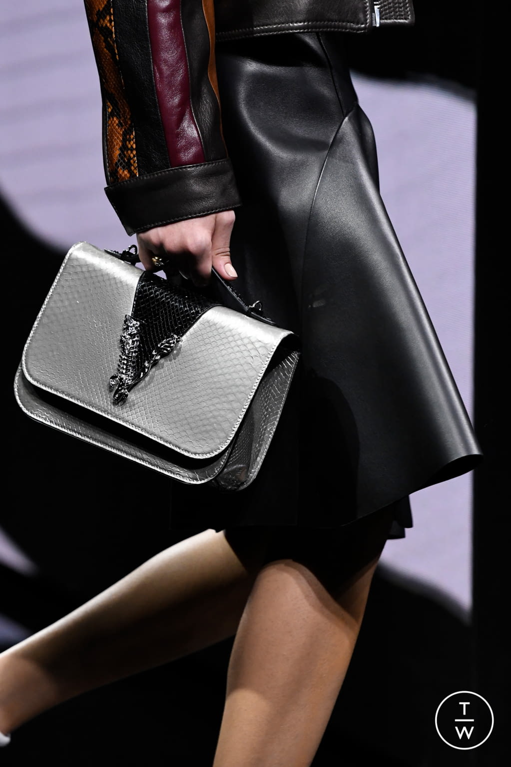 Fashion Week Milan Fall/Winter 2020 look 47 from the Versace collection womenswear accessories