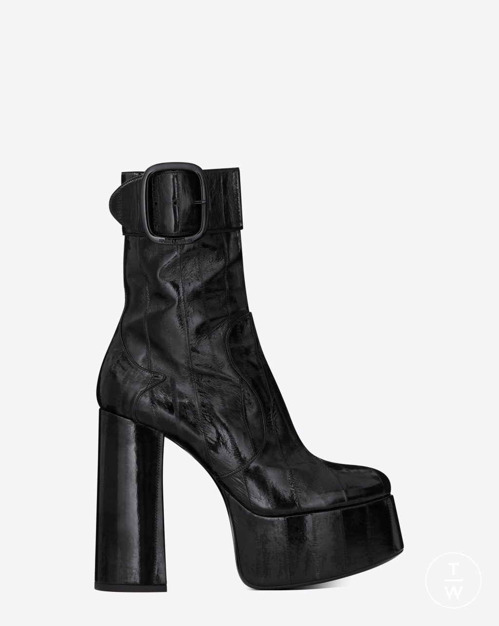 Fashion Week Paris Fall/Winter 2018 look 20 from the Saint Laurent collection womenswear accessories