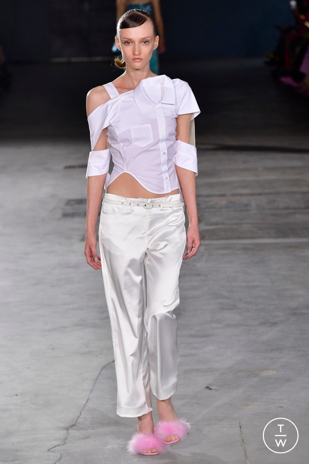 Fashion Week Milan Spring/Summer 2023 look 9 from the Vivetta collection 女装