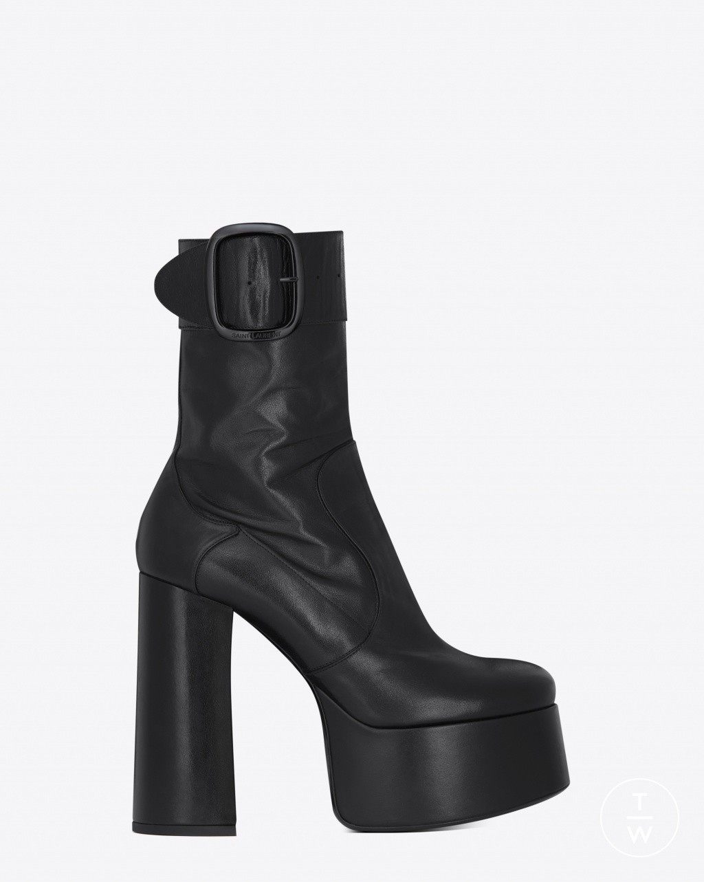 Fashion Week Paris Fall/Winter 2018 look 28 from the Saint Laurent collection 女装配饰