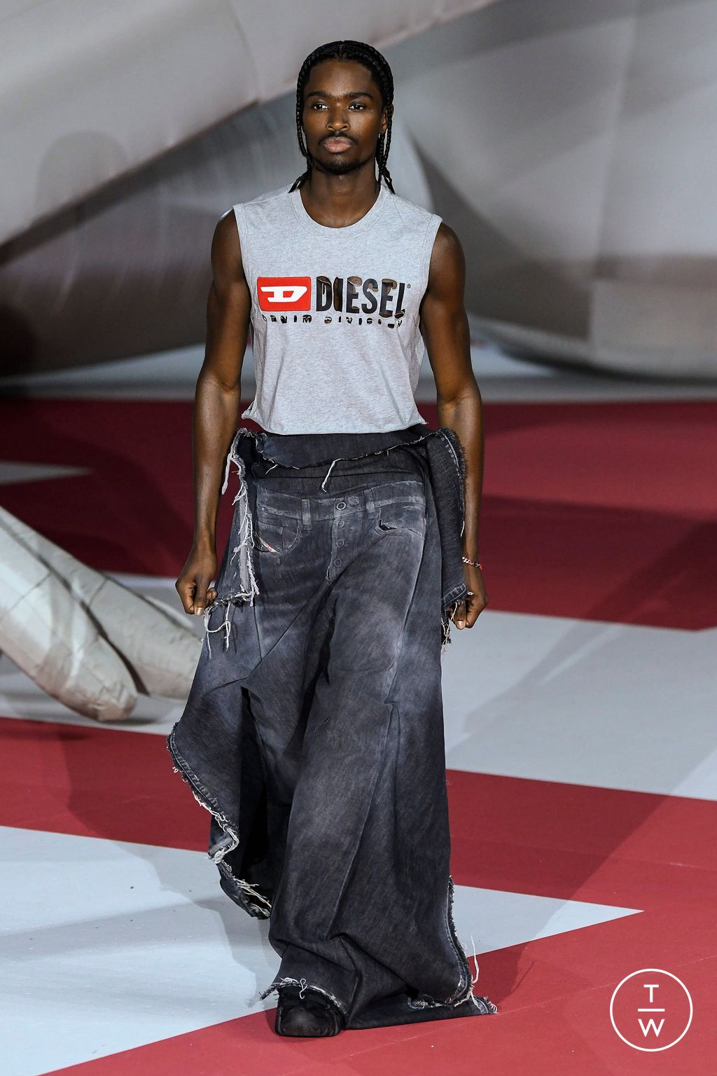 Fashion Week Milan Spring/Summer 2023 look 64 from the DIESEL collection womenswear