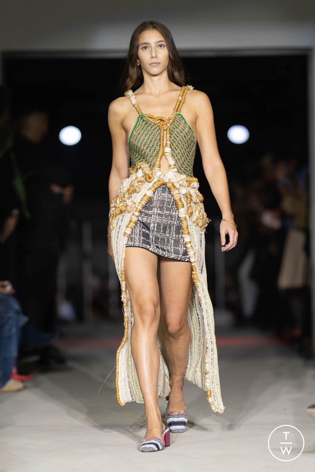 Fashion Week Milan Spring/Summer 2023 look 30 from the Vitelli collection womenswear