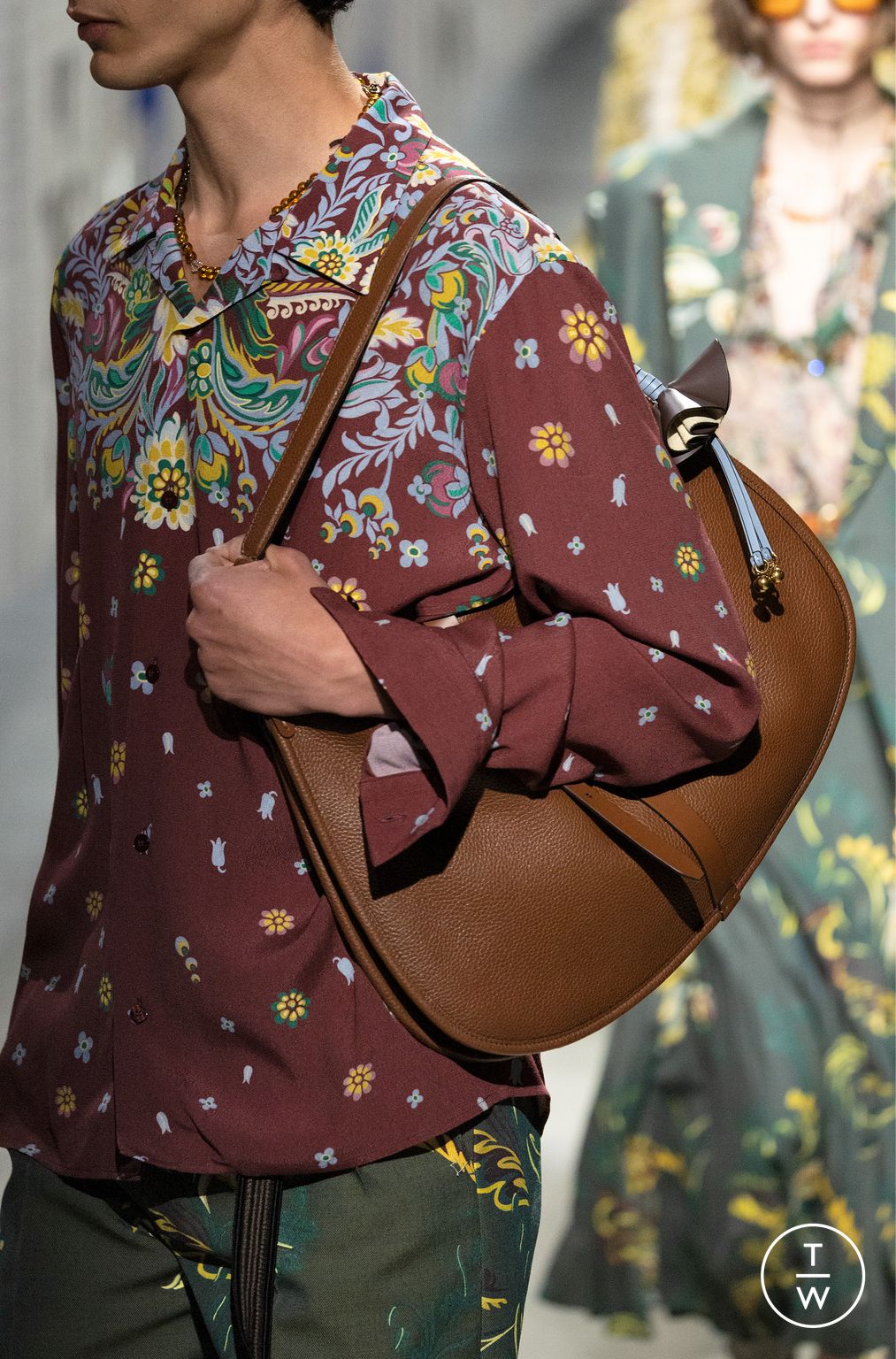 Fashion Week Milan Fall/Winter 2025 look 55 de la collection Etro womenswear accessories