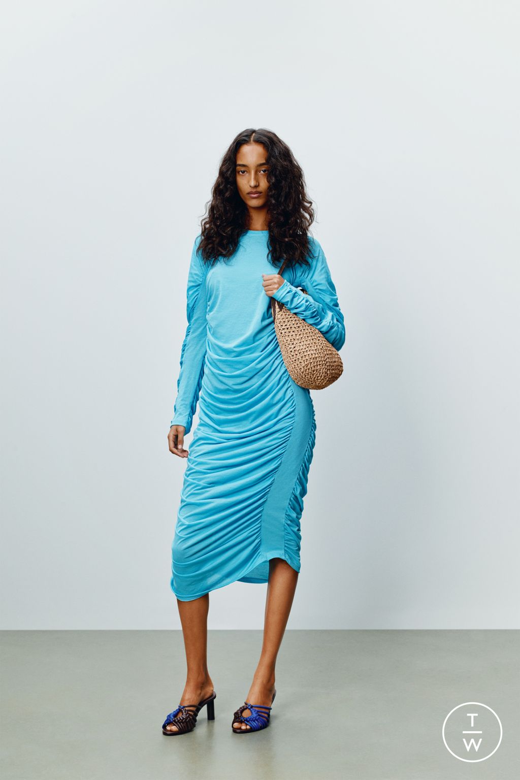 Fashion Week Paris Fall/Winter 2026 look 55 from the JW Anderson collection womenswear