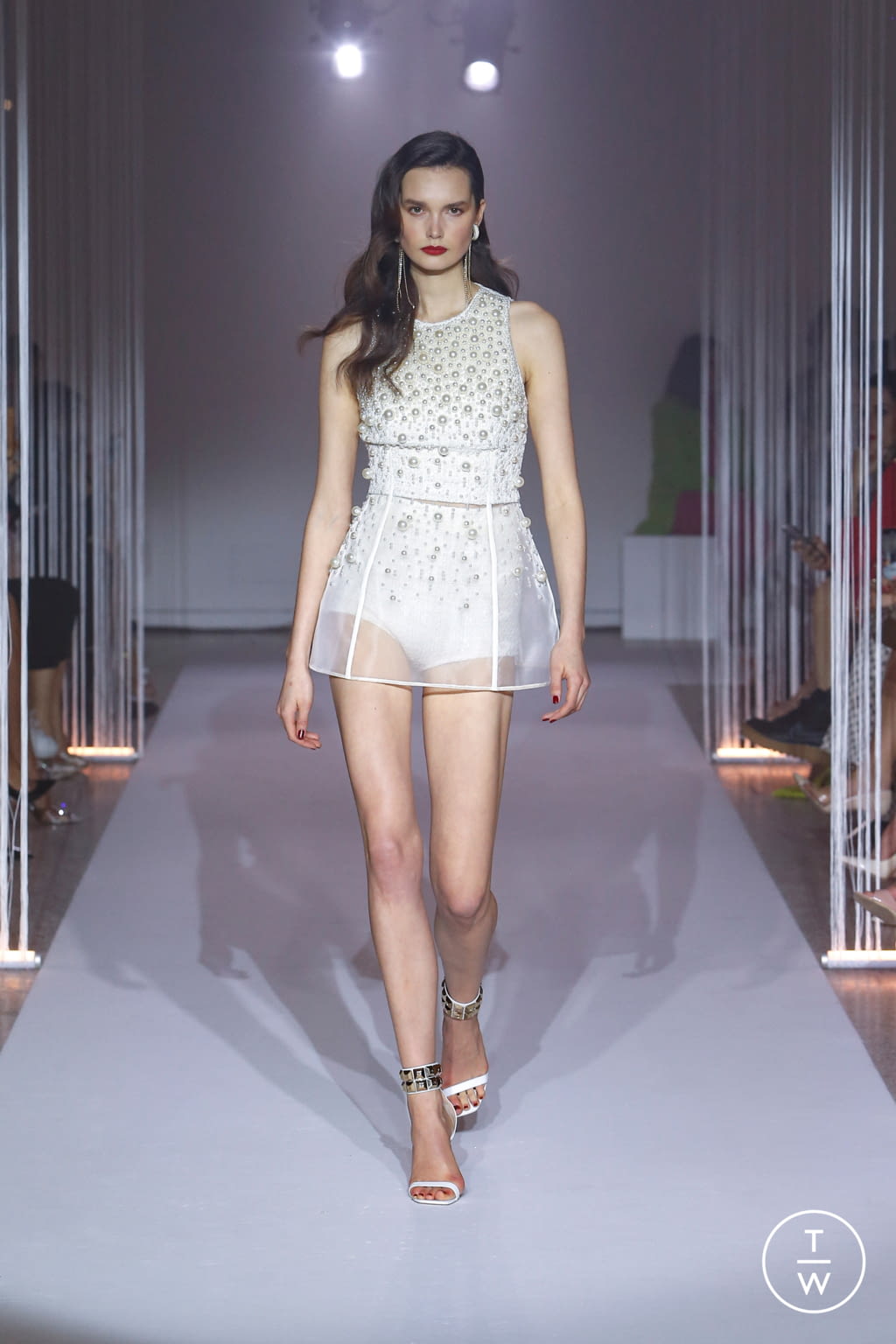 Fashion Week Milan Fall/Winter 2022 look 55 from the Elisabetta Franchi collection womenswear