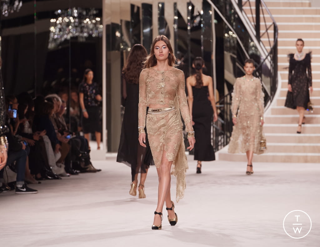 Fashion Week Paris Pre-Fall 2020 look 55 de la collection Chanel womenswear