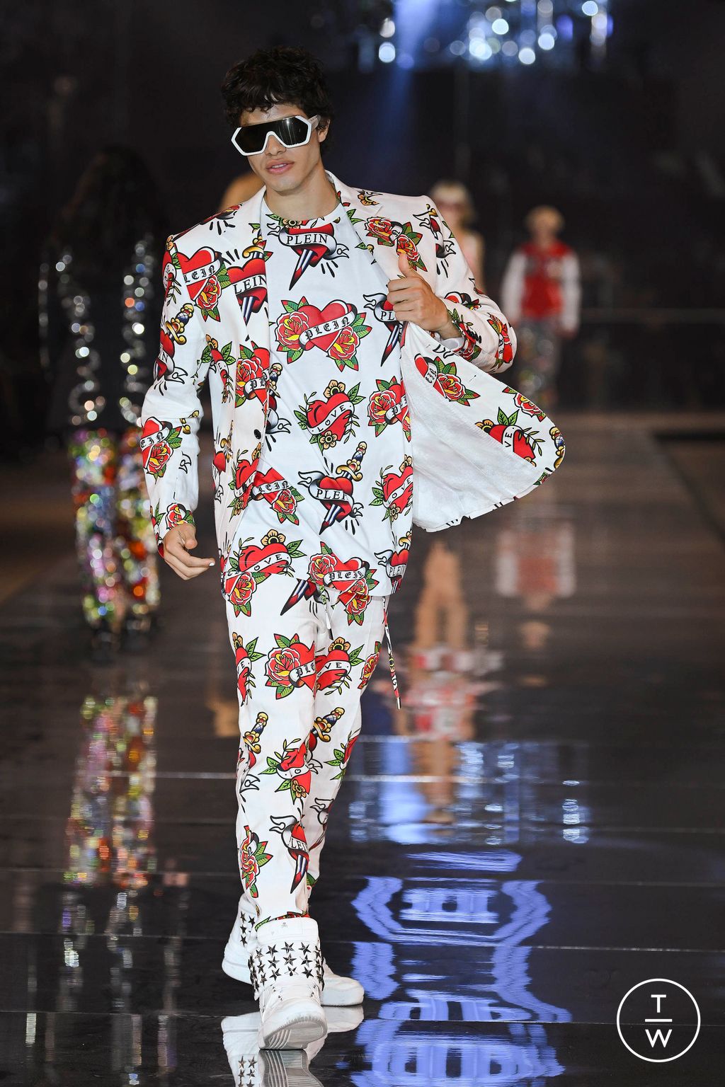 Fashion Week Milan Spring/Summer 2023 look 50 from the Philipp Plein collection womenswear
