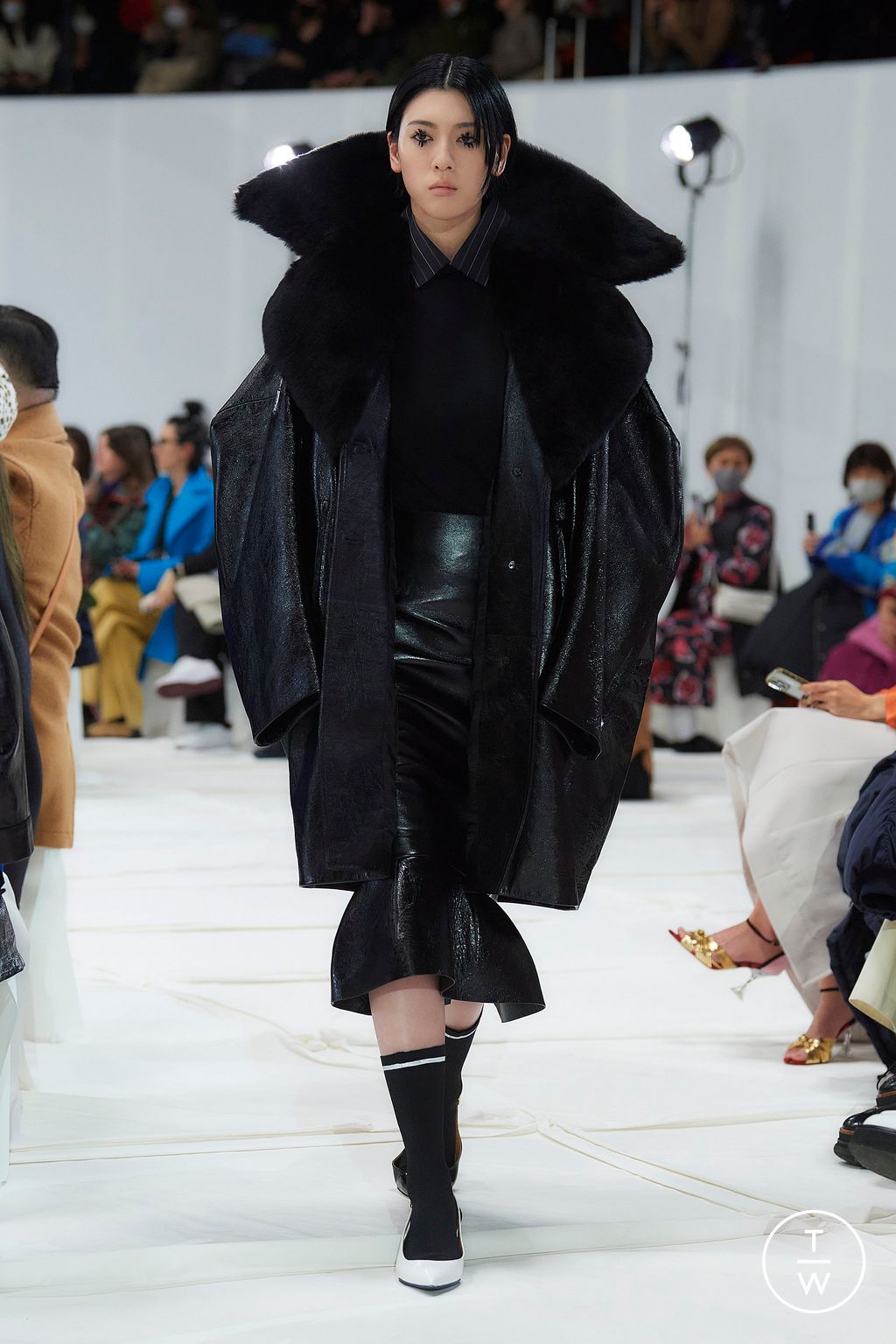 Fashion Week Milan Fall/Winter 2023 look 56 from the Marni collection 女装