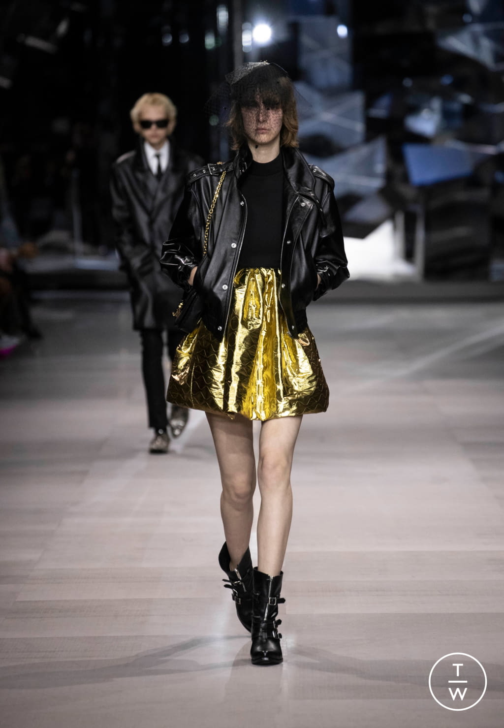 Fashion Week Paris Spring/Summer 2019 look 56 from the Celine collection womenswear