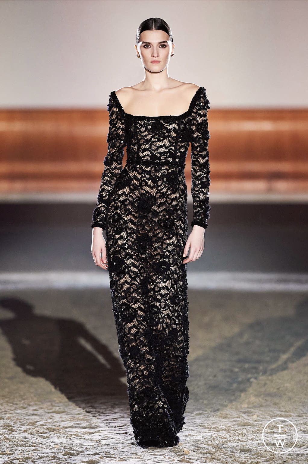Fashion Week Milan Fall/Winter 2021 look 56 de la collection Elisabetta Franchi womenswear