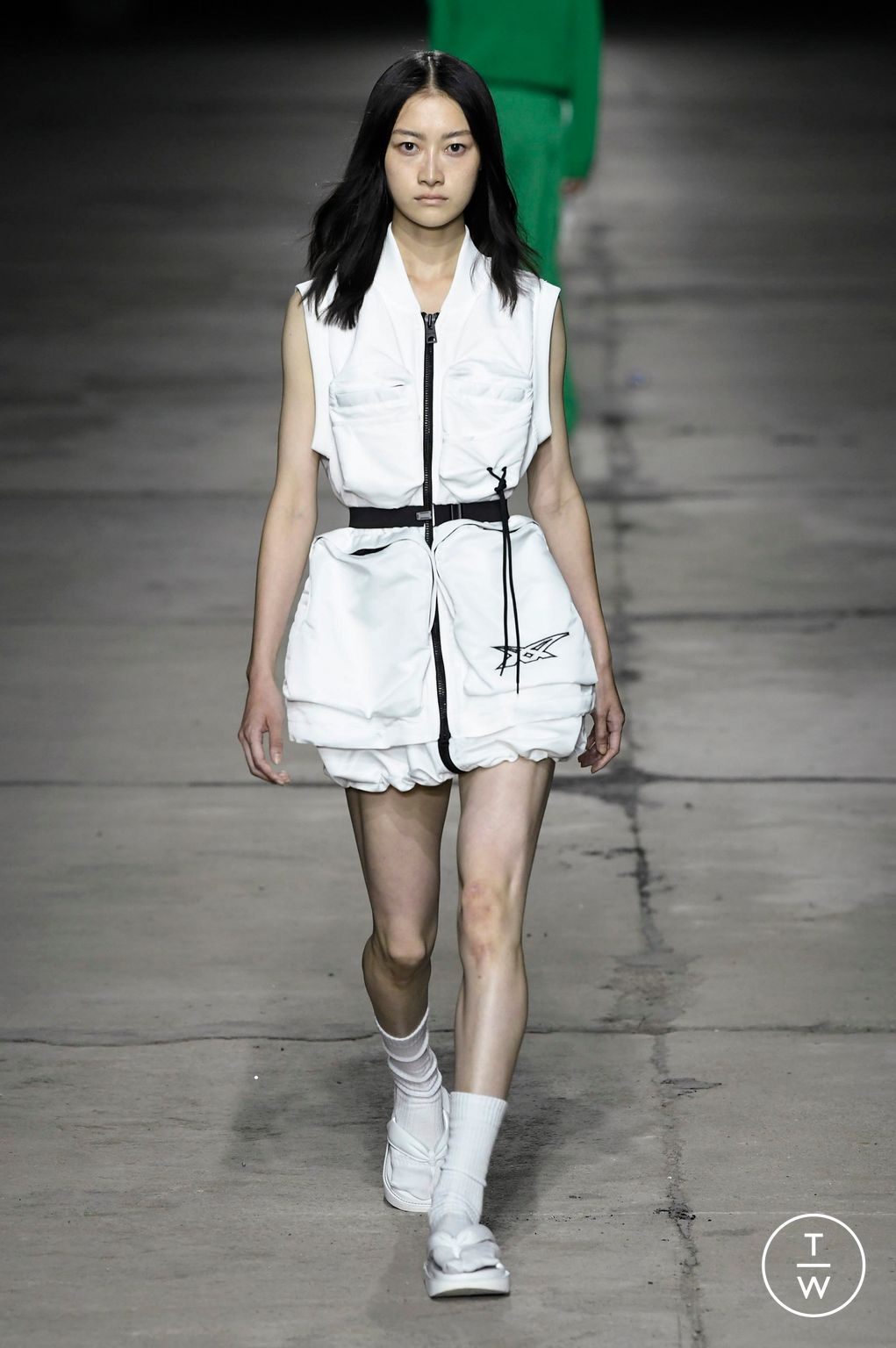Fashion Week Milan Spring/Summer 2023 look 5 from the Onitsuka Tiger collection womenswear