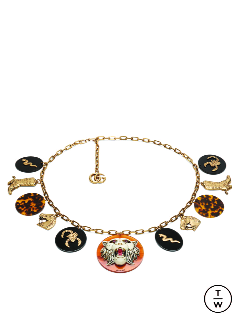 Fashion Week Paris Spring/Summer 2019 look 46 from the Gucci collection 女装配饰