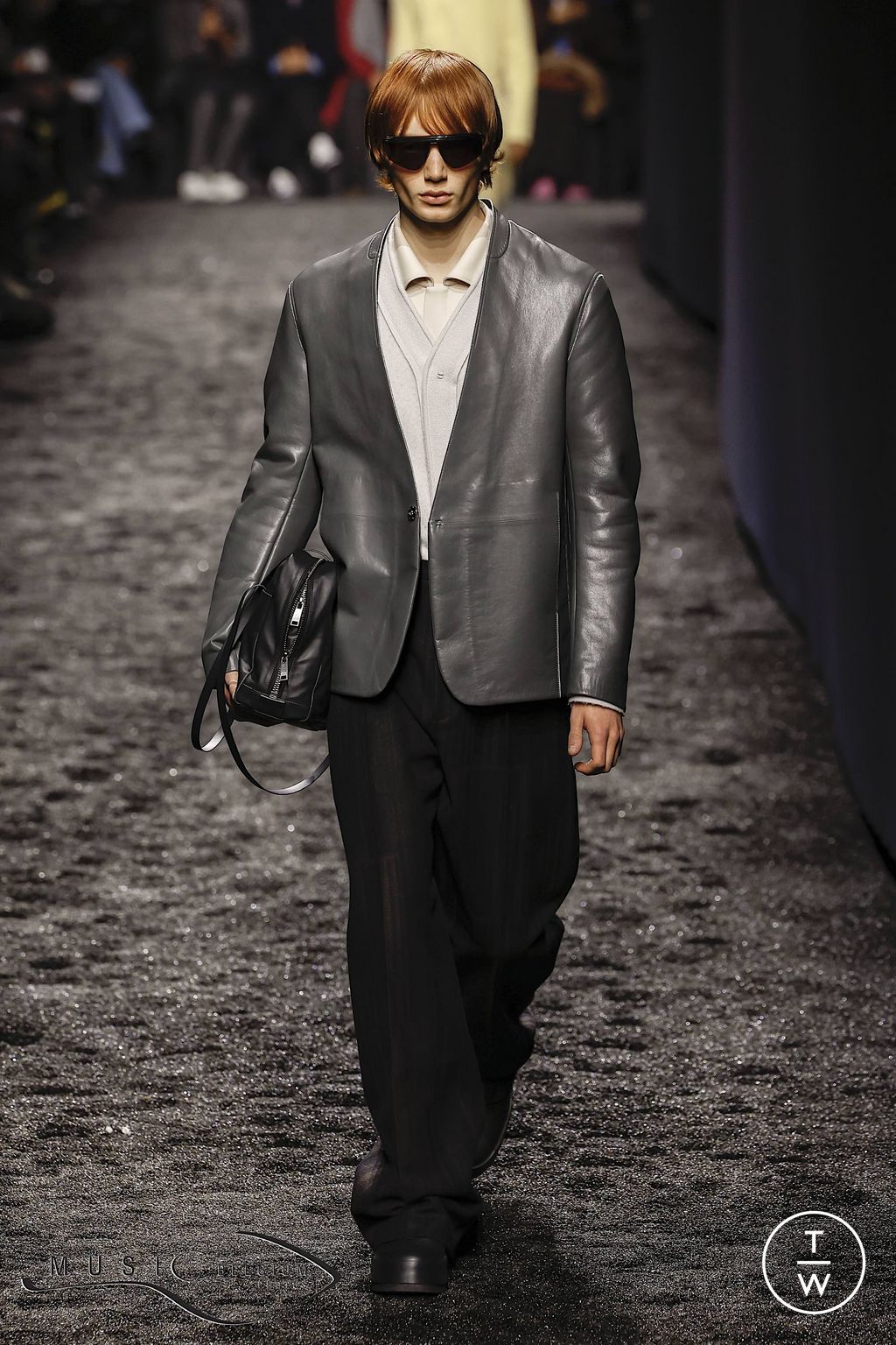 Fashion Week Milan Fall/Winter 2023 look 39 from the ZEGNA collection 男装