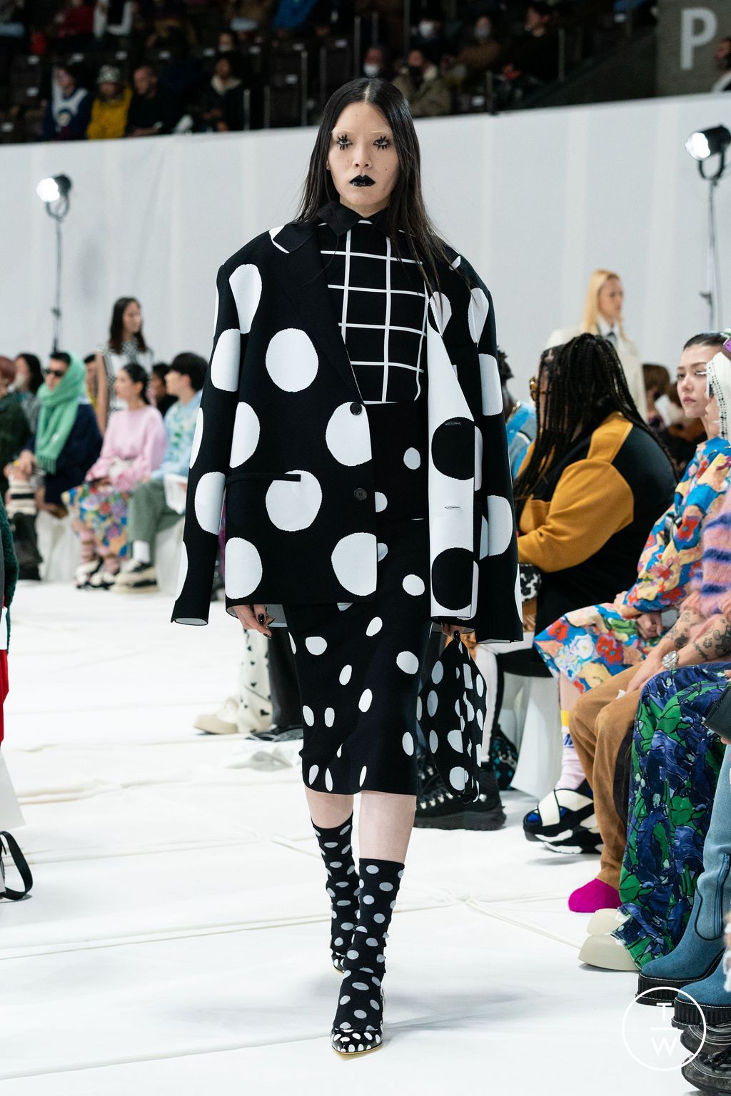 Fashion Week Milan Fall/Winter 2023 look 57 from the Marni collection 女装