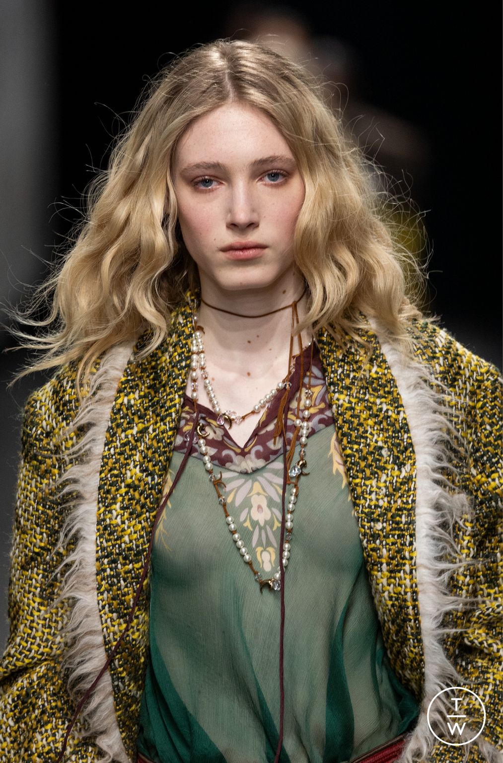 Fashion Week Milan Fall/Winter 2025 look 57 de la collection Etro womenswear accessories