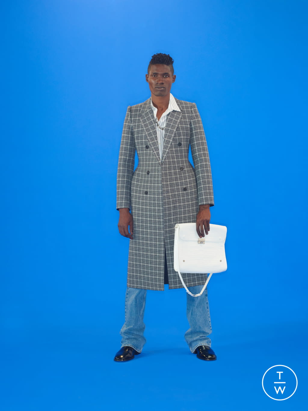 Fashion Week Paris Resort 2019 look 59 from the Balenciaga collection menswear