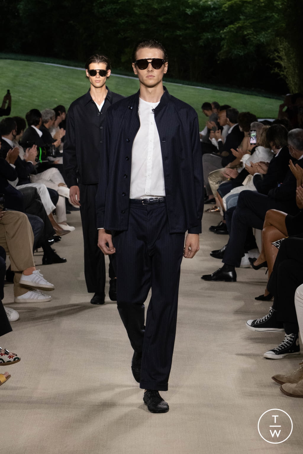 Fashion Week Milan Spring/Summer 2022 look 57 de la collection Giorgio Armani menswear