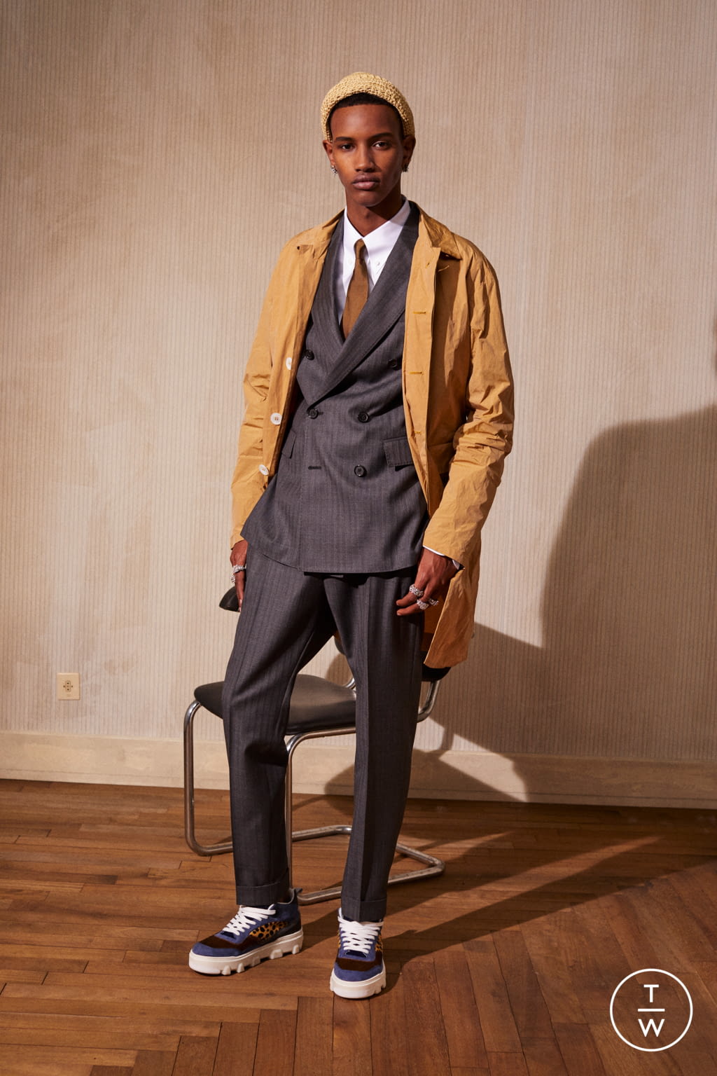Fashion Week Milan Resort 2022 look 58 from the Dsquared2 collection menswear