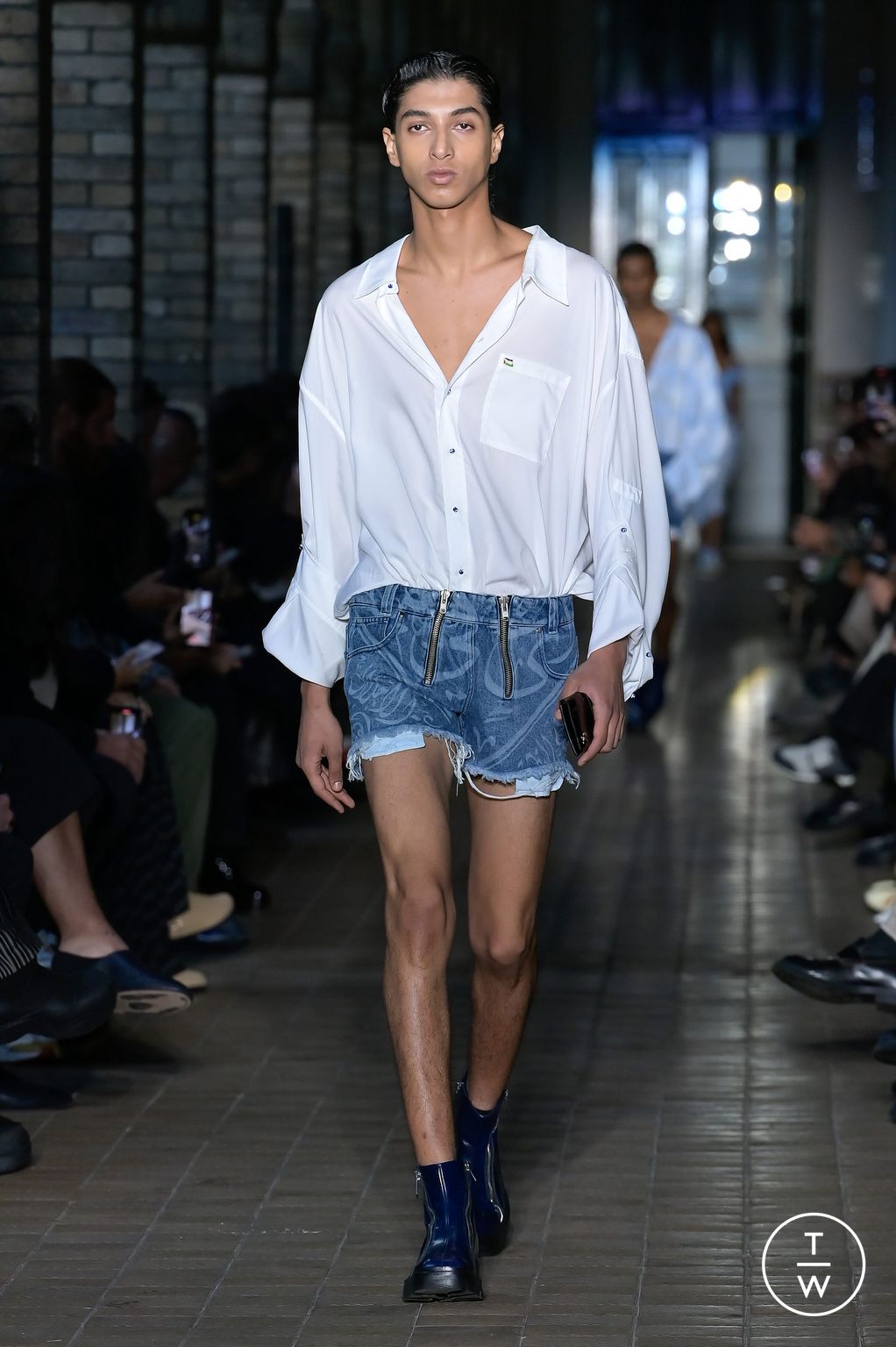 Fashion Week Paris Spring/Summer 2023 look 7 from the GmbH collection womenswear