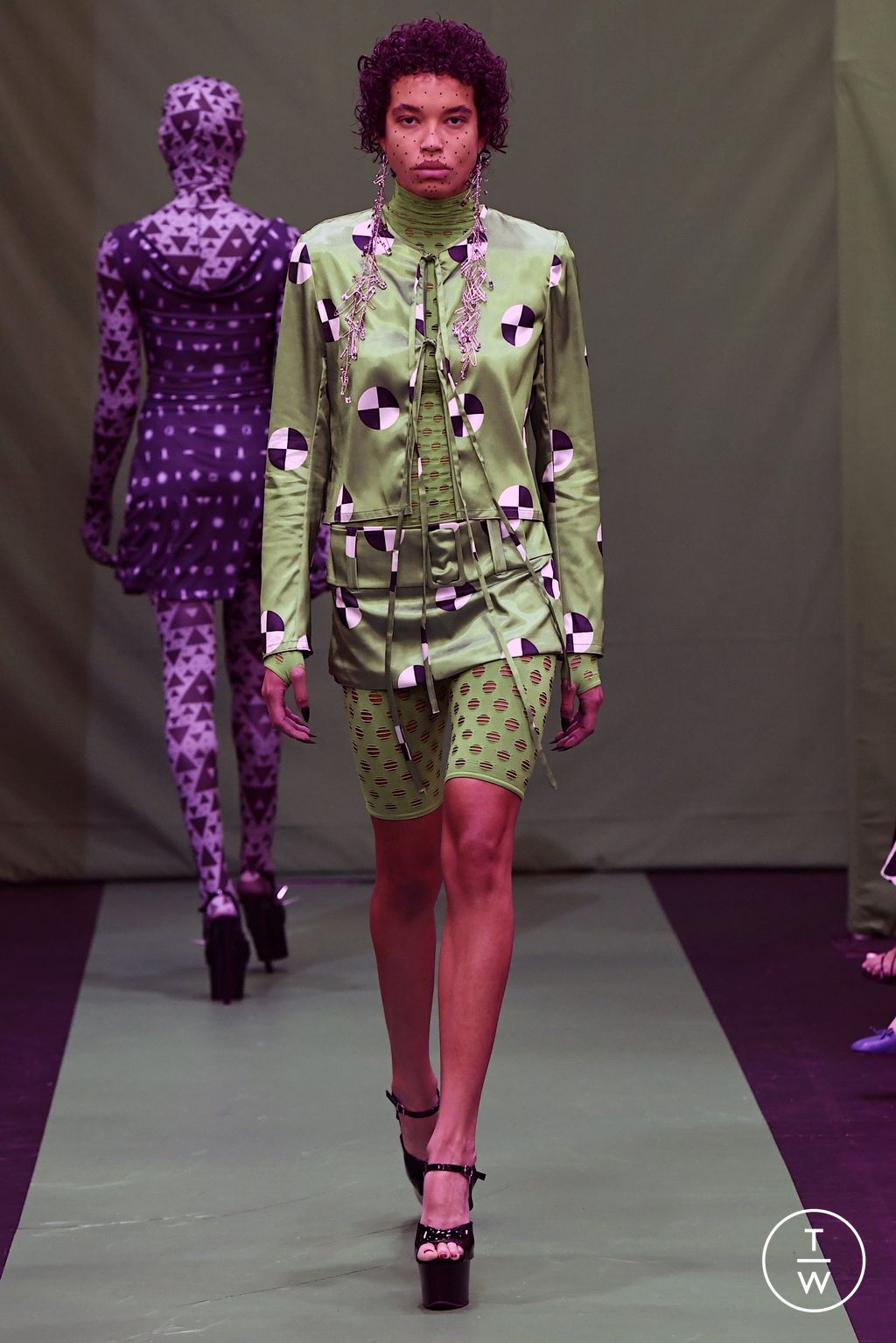 Fashion Week New York Spring/Summer 2023 look 24 from the Maisie Wilen collection womenswear
