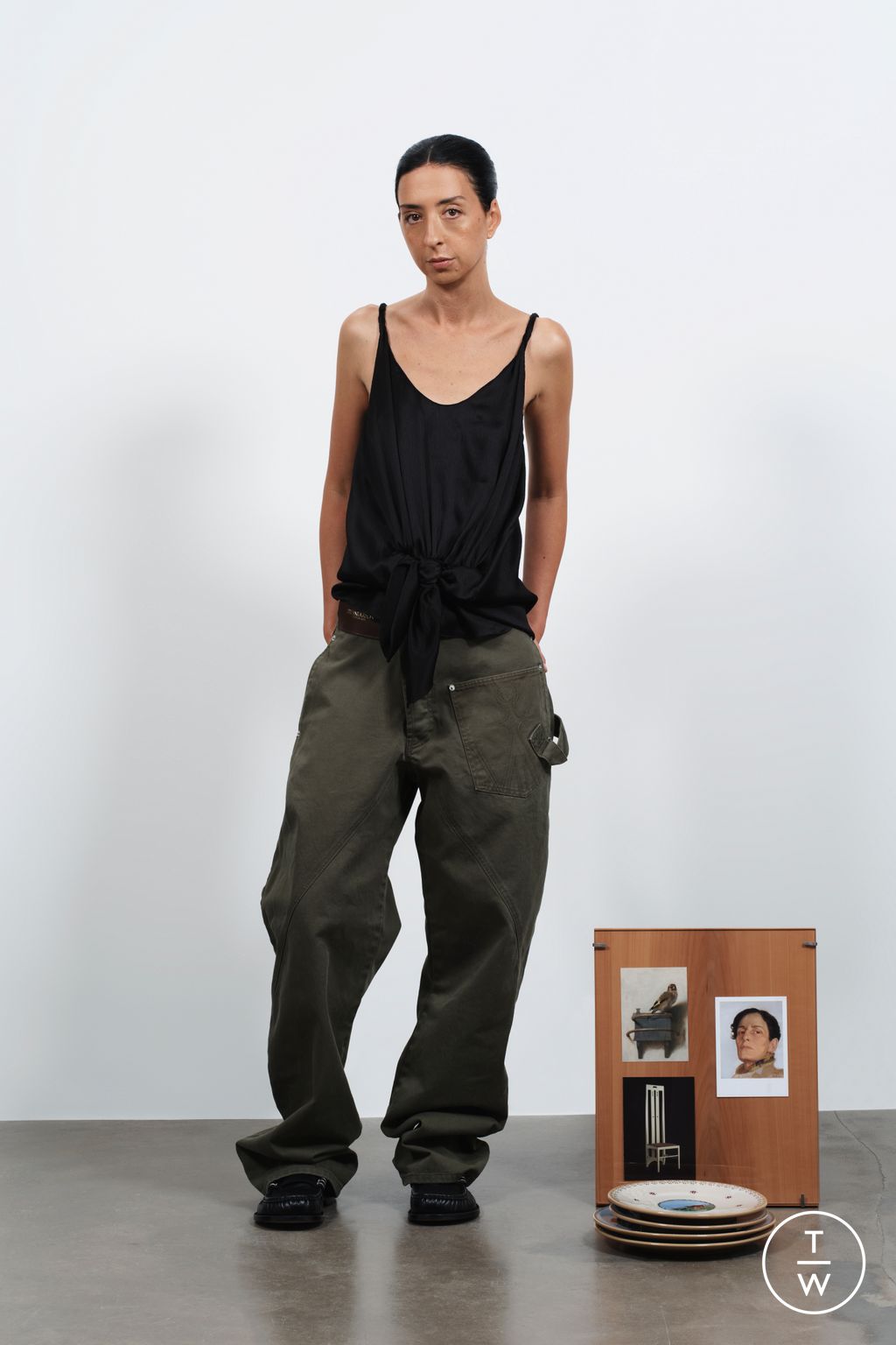 Fashion Week Paris Resort 2026 look 59 from the JW Anderson collection 女装