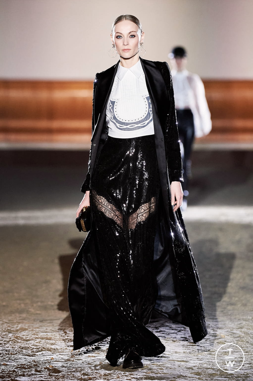 Fashion Week Milan Fall/Winter 2021 look 59 de la collection Elisabetta Franchi womenswear