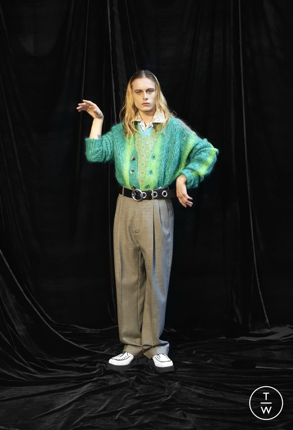 Fashion Week Milan Pre-Fall 2021 look 59 from the Marni collection 女装