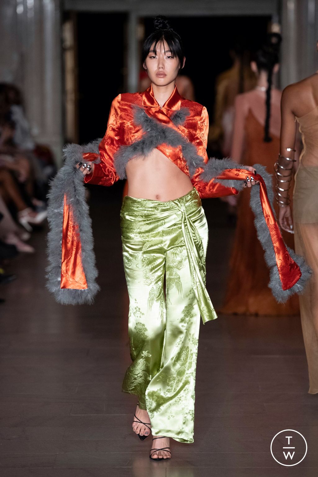 Fashion Week New York Spring/Summer 2023 look 18 from the Kim Shui collection womenswear