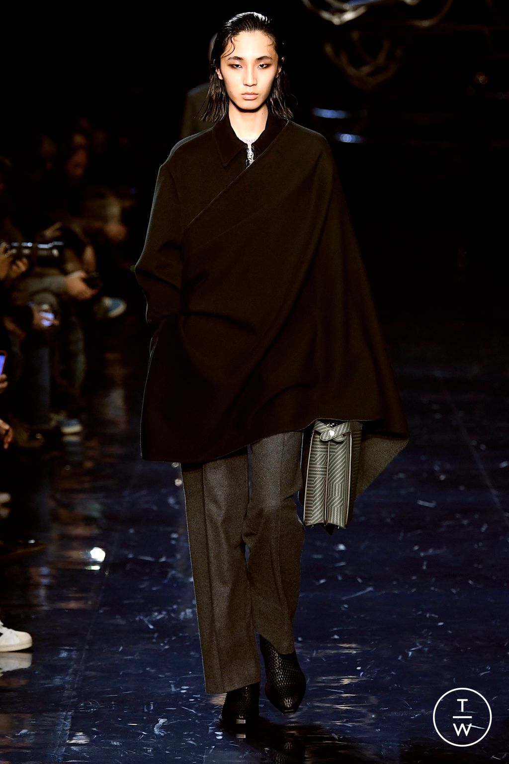 Fashion Week Milan Fall/Winter 2023 look 22 from the Fendi collection menswear