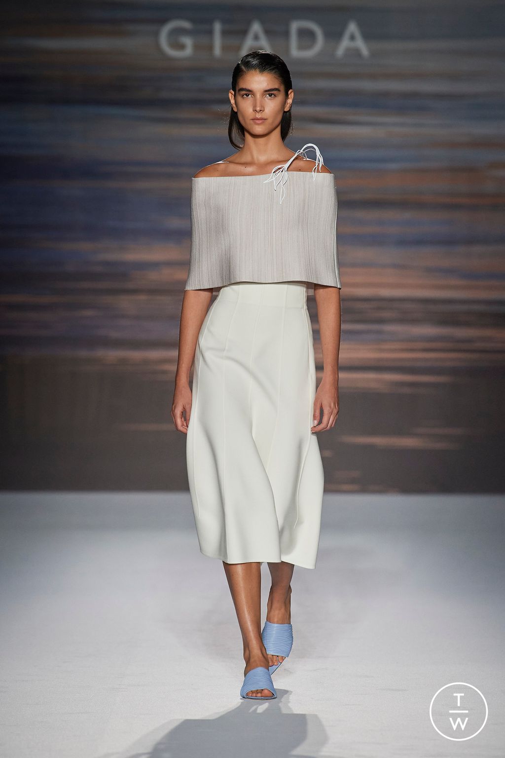 Fashion Week Milan Spring/Summer 2023 look 21 from the Giada collection womenswear