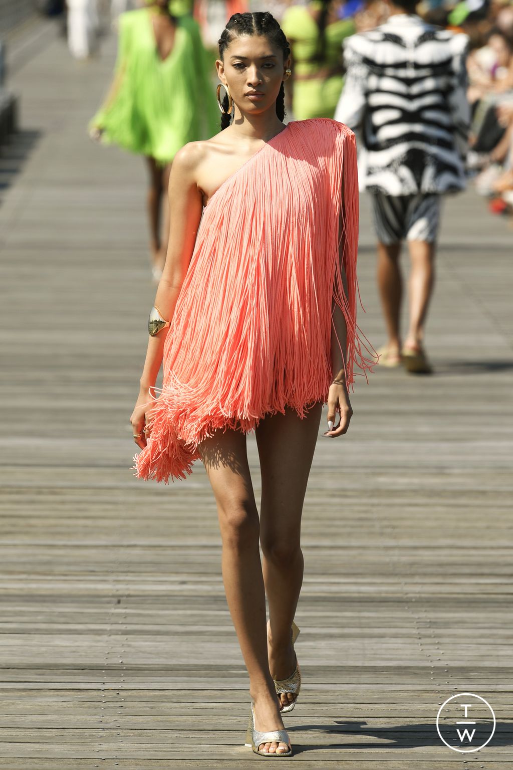 Fashion Week New York Spring/Summer 2023 look 47 from the Bronx & Banco collection womenswear