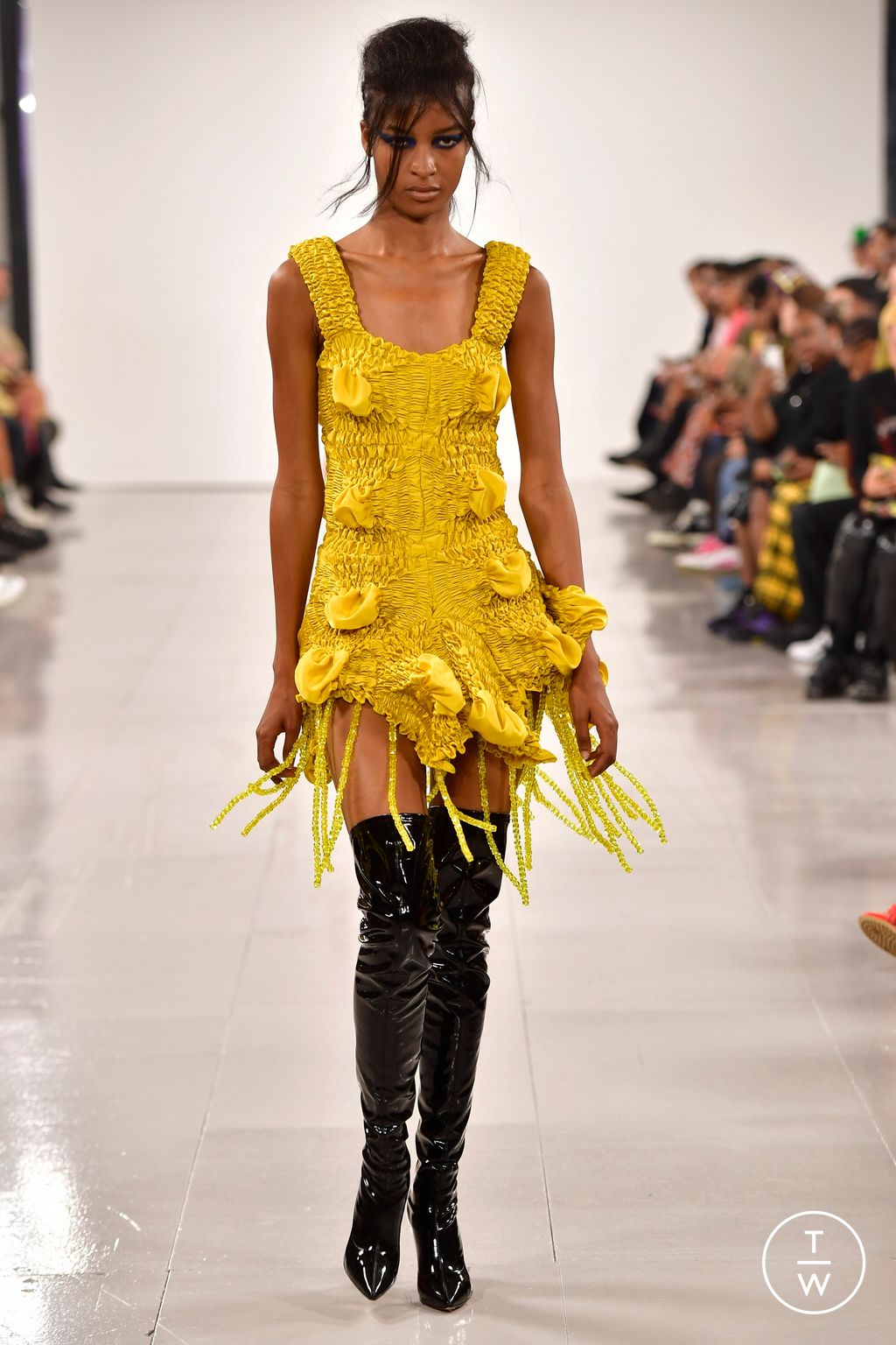 Fashion Week London Spring/Summer 2023 look 1 from the Feben collection womenswear
