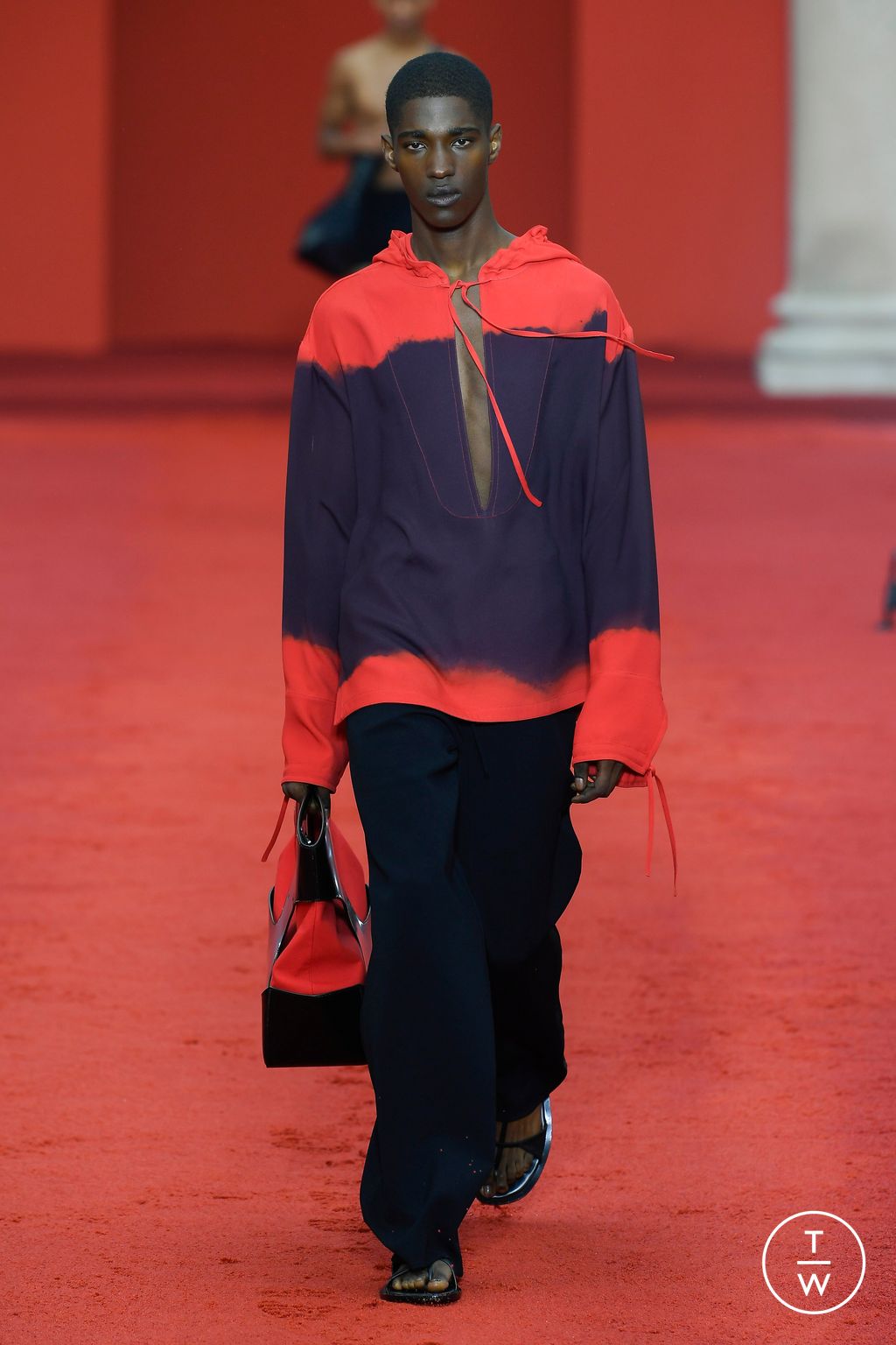 Fashion Week Milan Spring/Summer 2023 look 11 from the Ferragamo collection 女装