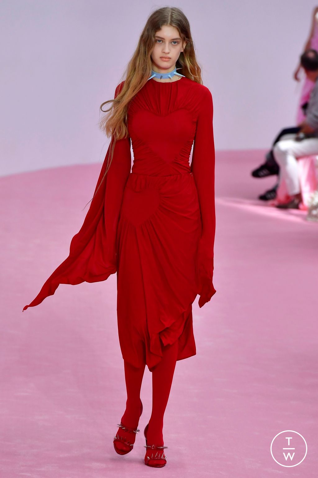 Fashion Week Paris Spring/Summer 2023 look 46 from the Acne Studios collection womenswear