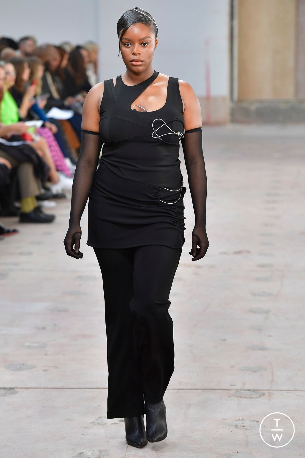 Fashion Week London Spring/Summer 2023 look 15 from the Fashion East collection womenswear