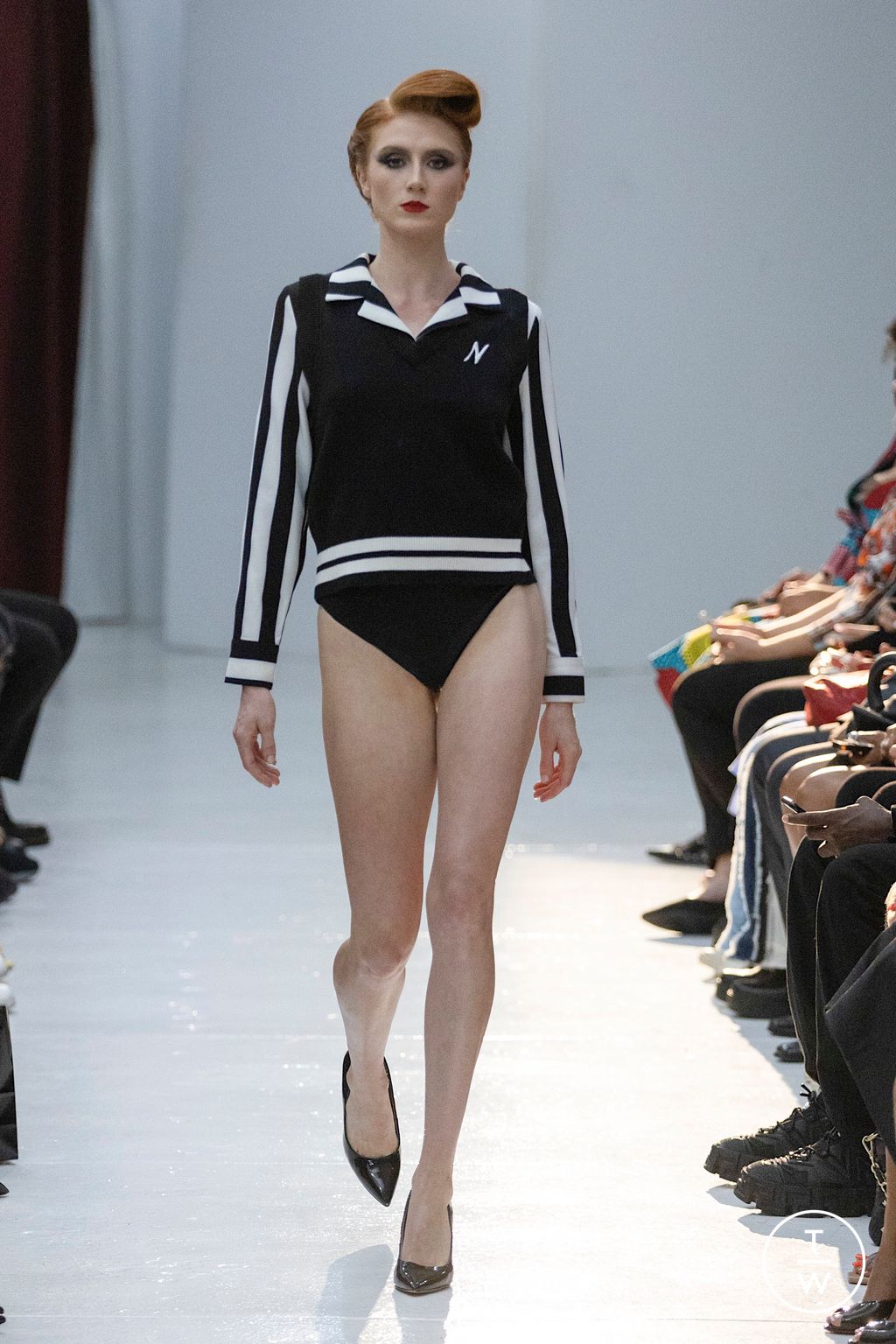 Fashion Week New York Spring/Summer 2023 look 30 de la collection Negris Lebrum womenswear