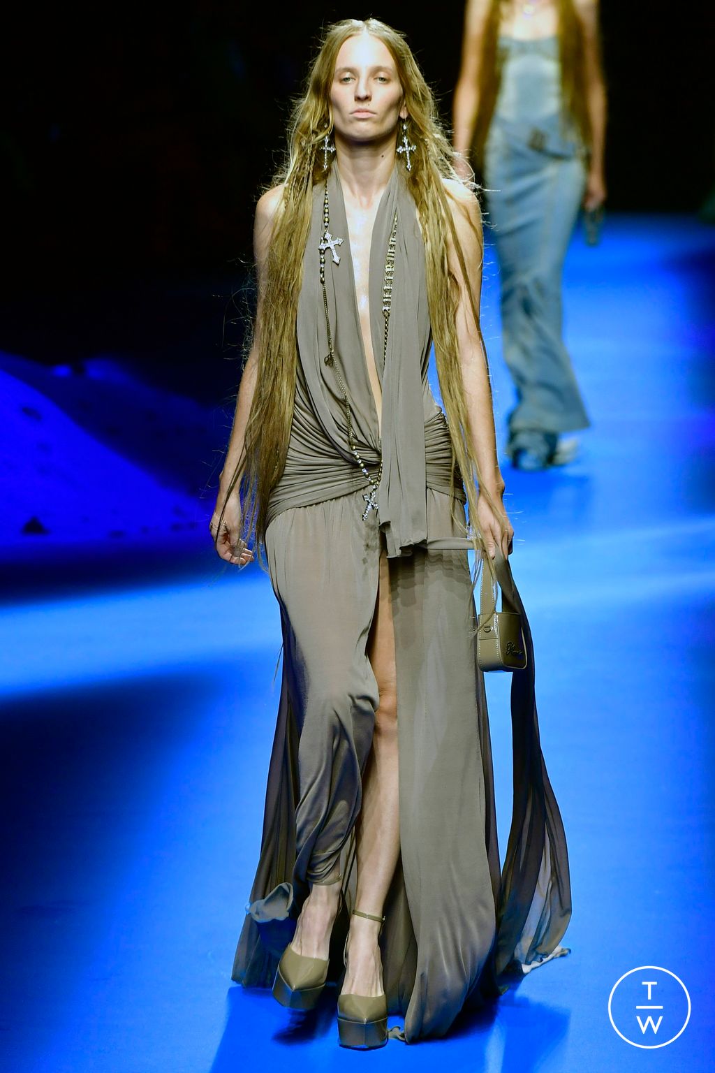 Fashion Week Milan Spring/Summer 2023 look 13 from the Blumarine collection womenswear