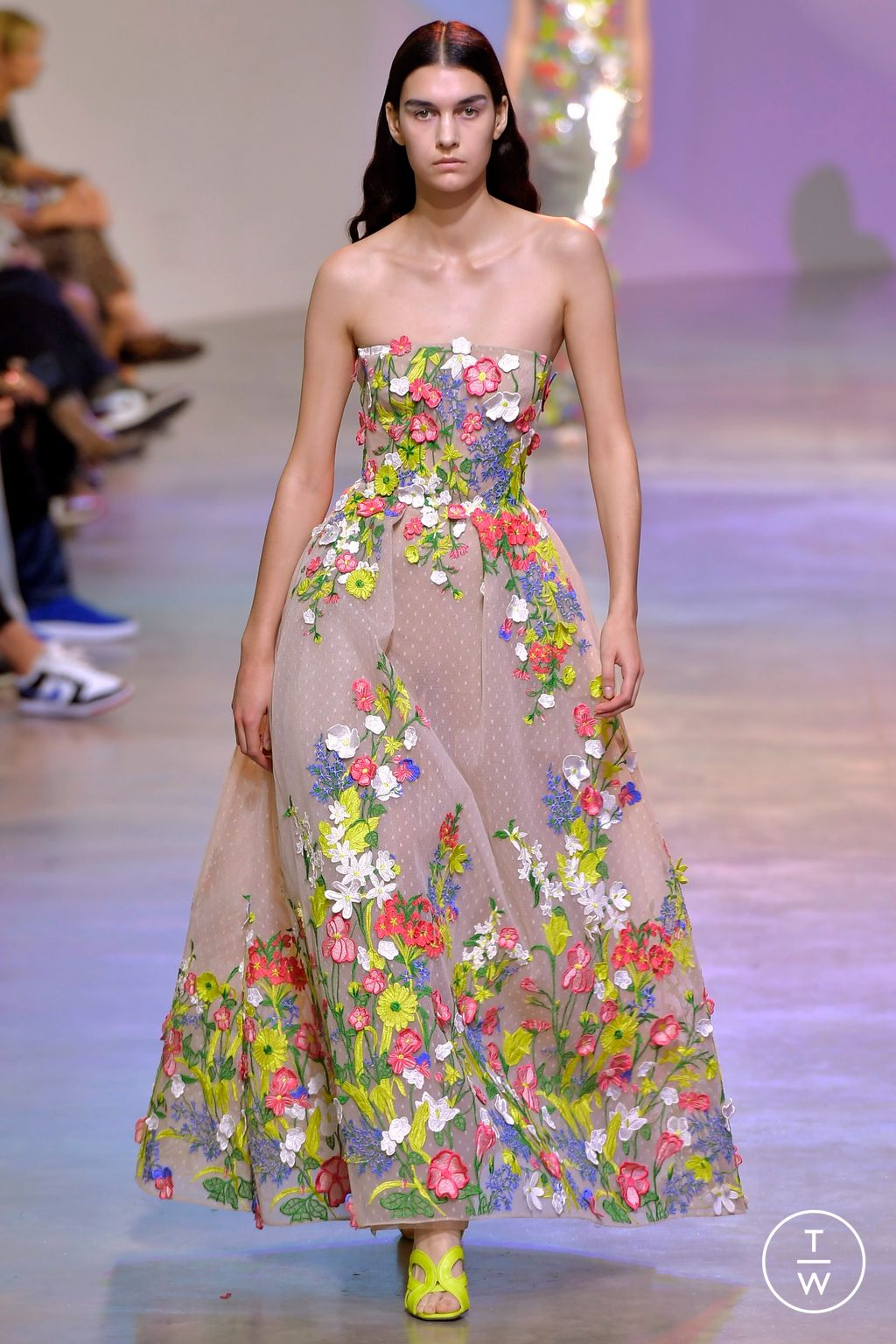 Fashion Week Paris Spring/Summer 2023 look 59 from the Elie Saab collection womenswear